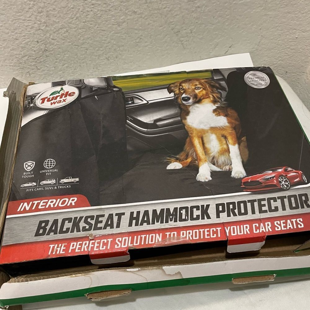 New Turtle wax backseat protector